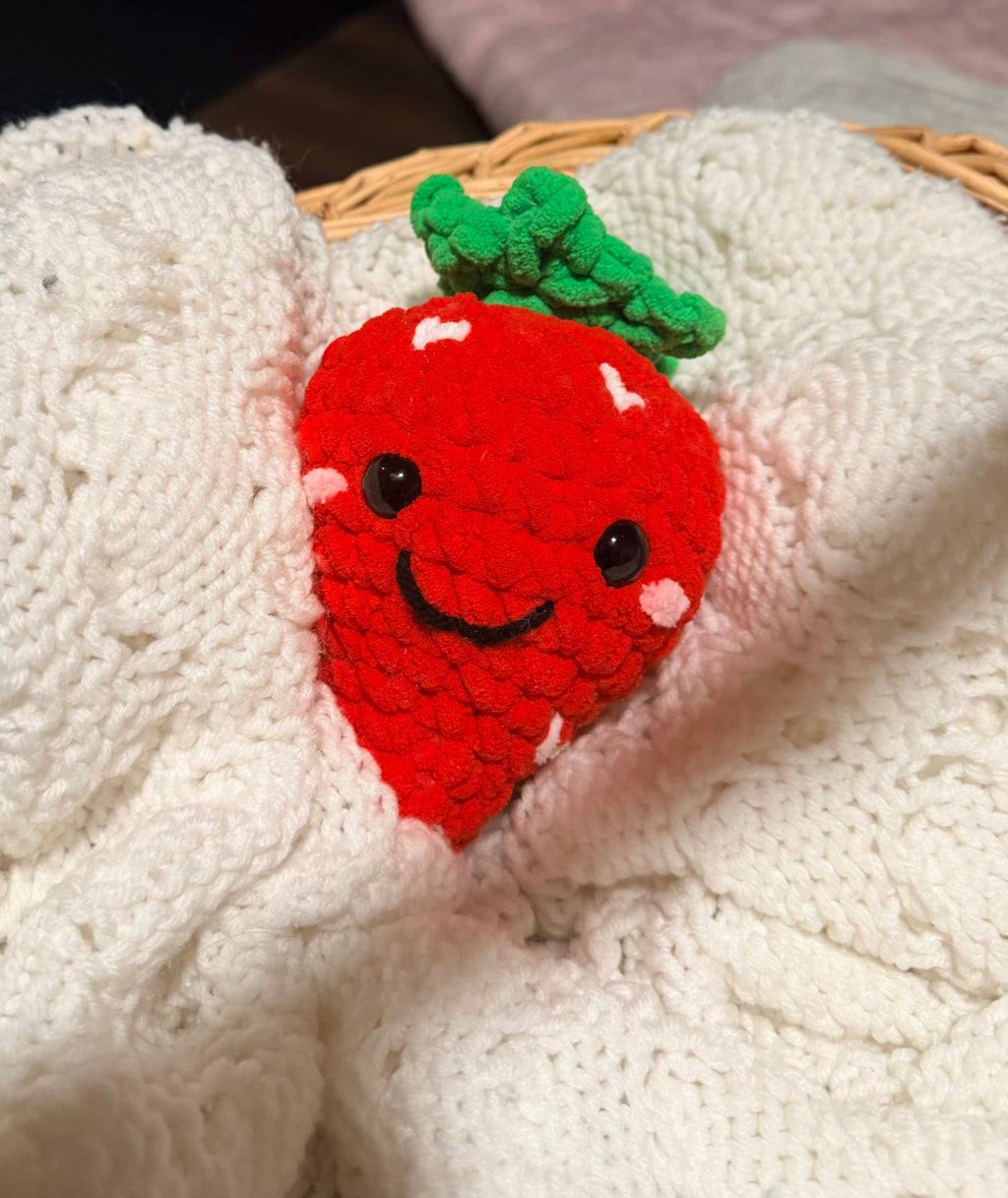 Berry Sweet Strawberry Plush 🍓✨