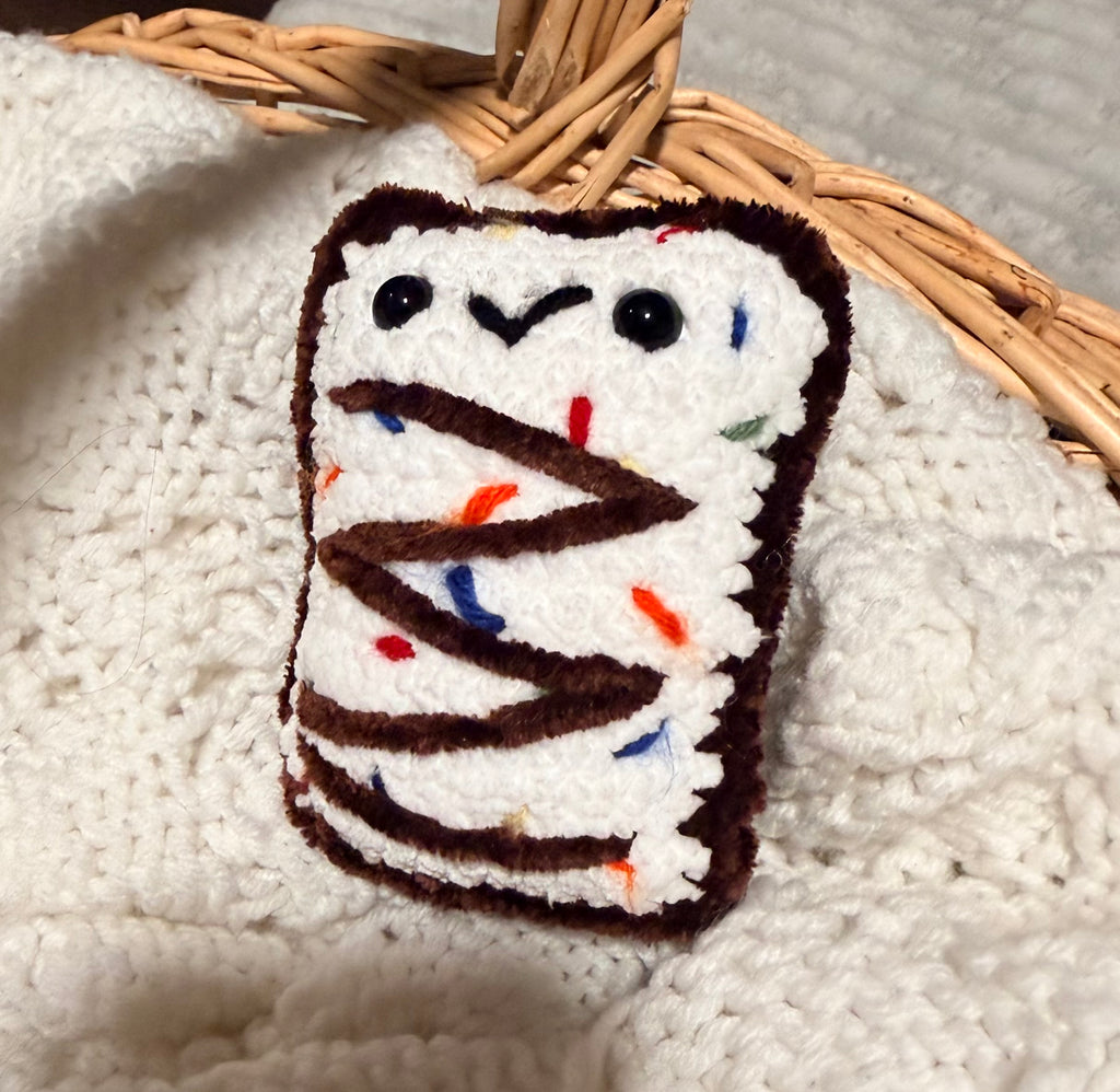 ✨ Cozy Pop Tart Plushie | Optional Keychain
