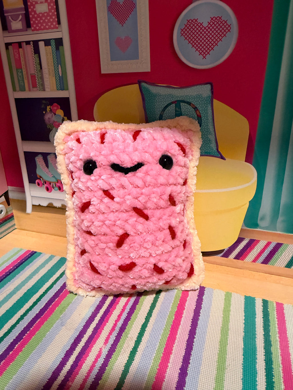✨ Cozy Pop Tart Plushie | Optional Keychain
