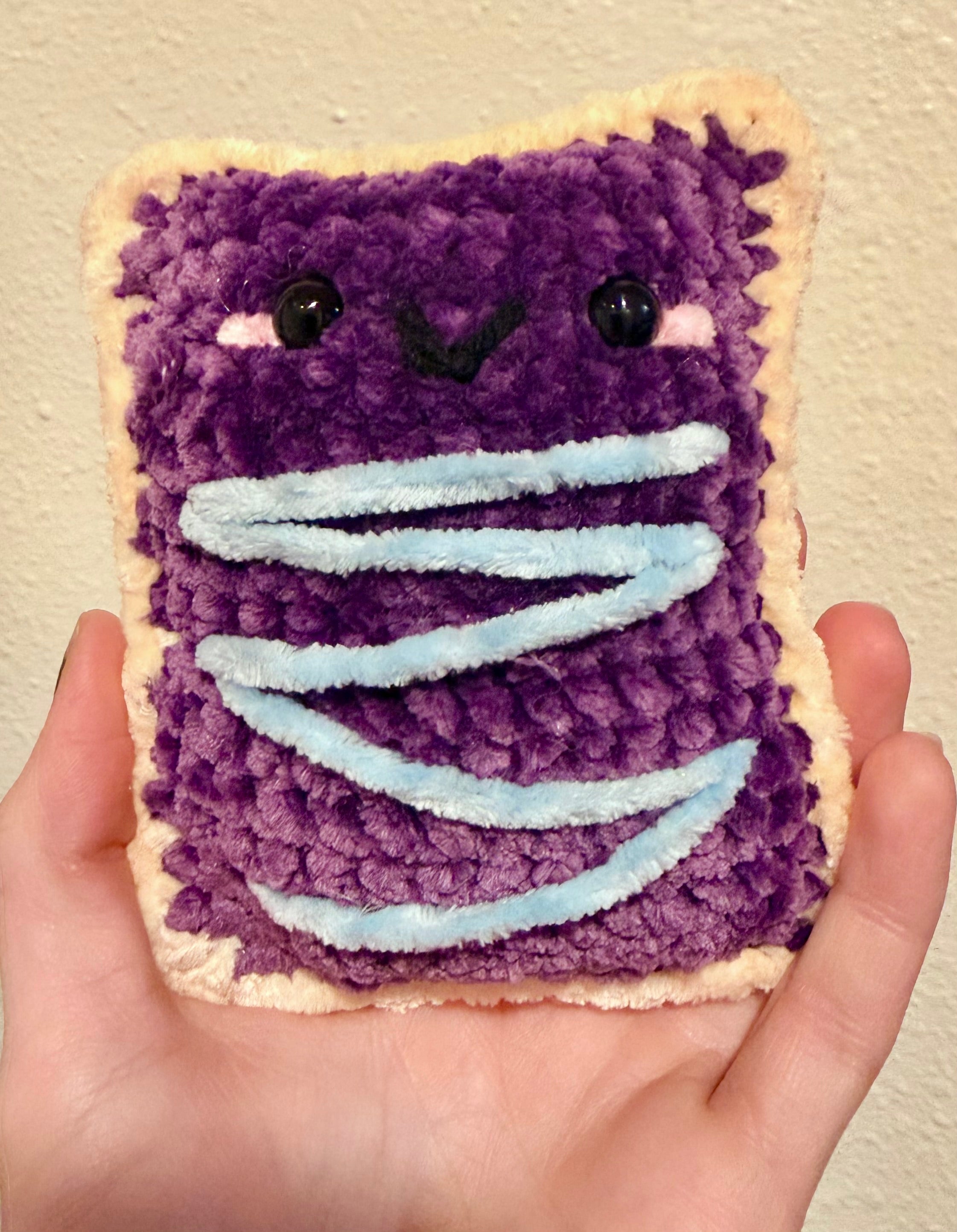 ✨ Cozy Pop Tart Plushie | Optional Keychain