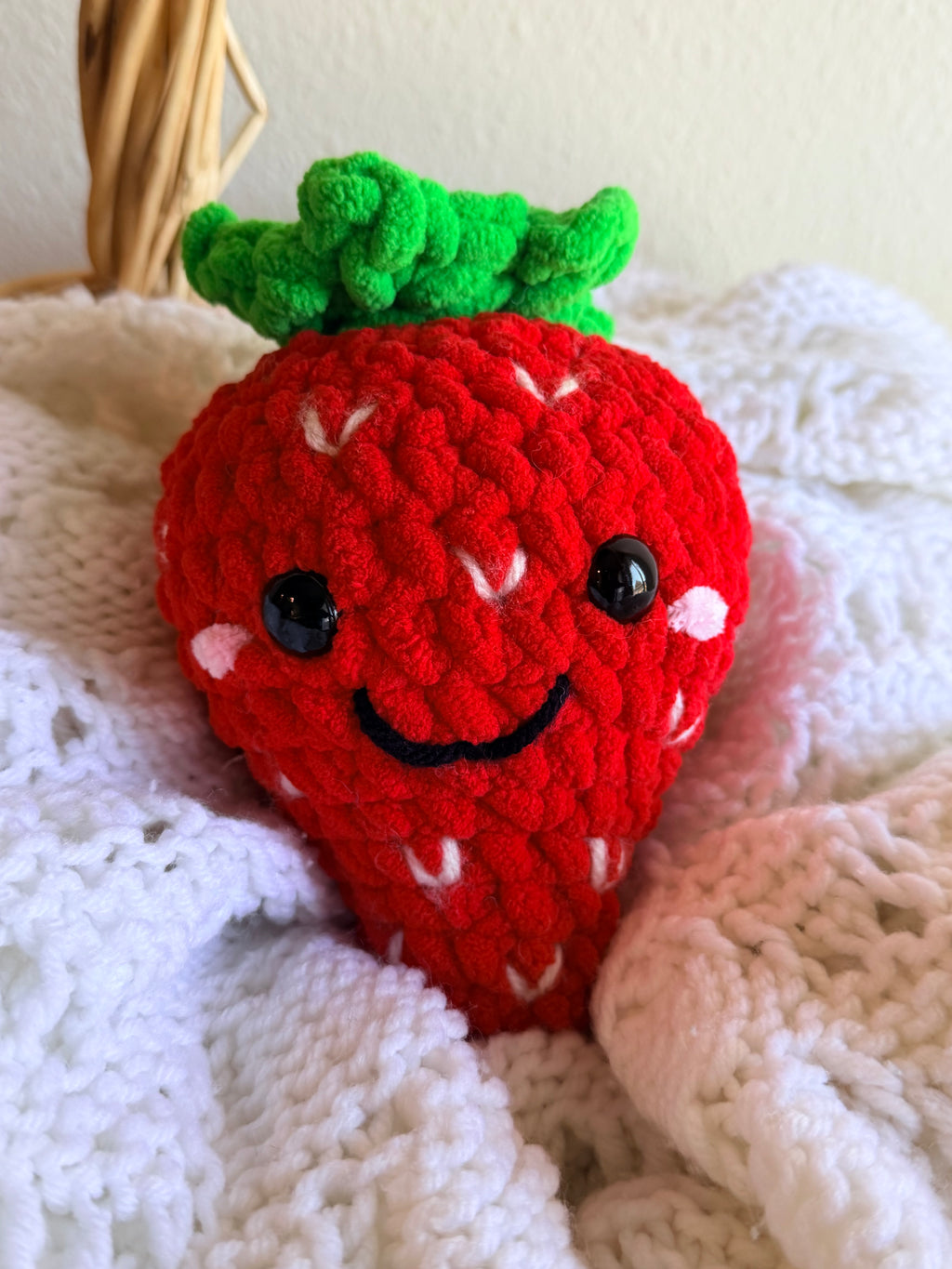 Berry Sweet Strawberry Plush 🍓✨