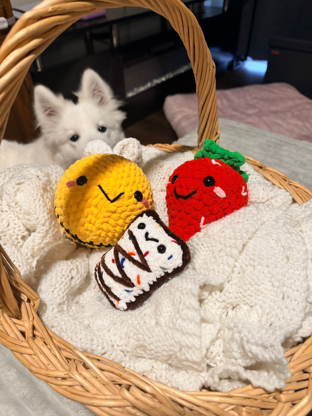 Berry Sweet Strawberry Plush 🍓✨